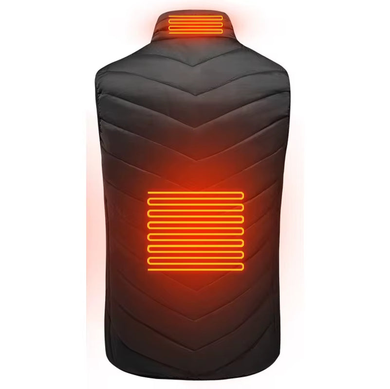 17 Areas Usb Heated Jacket Men Women Electric Heated Vest Heating Vest Heated Bodywarmer Usb Inner Heat Vest Veste Chauffante