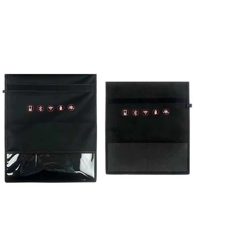 Signal Blocking Bag Mobile Phone Anti-Radiation Signal Shielding Bag Faraday Cage Pouch Car Key Radiation Protection Storage Bag